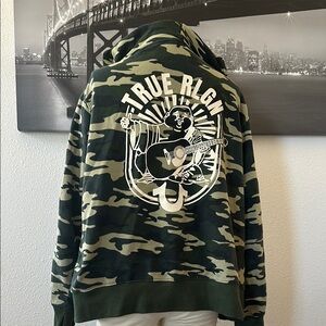 True Religion Camouflage Hoodie